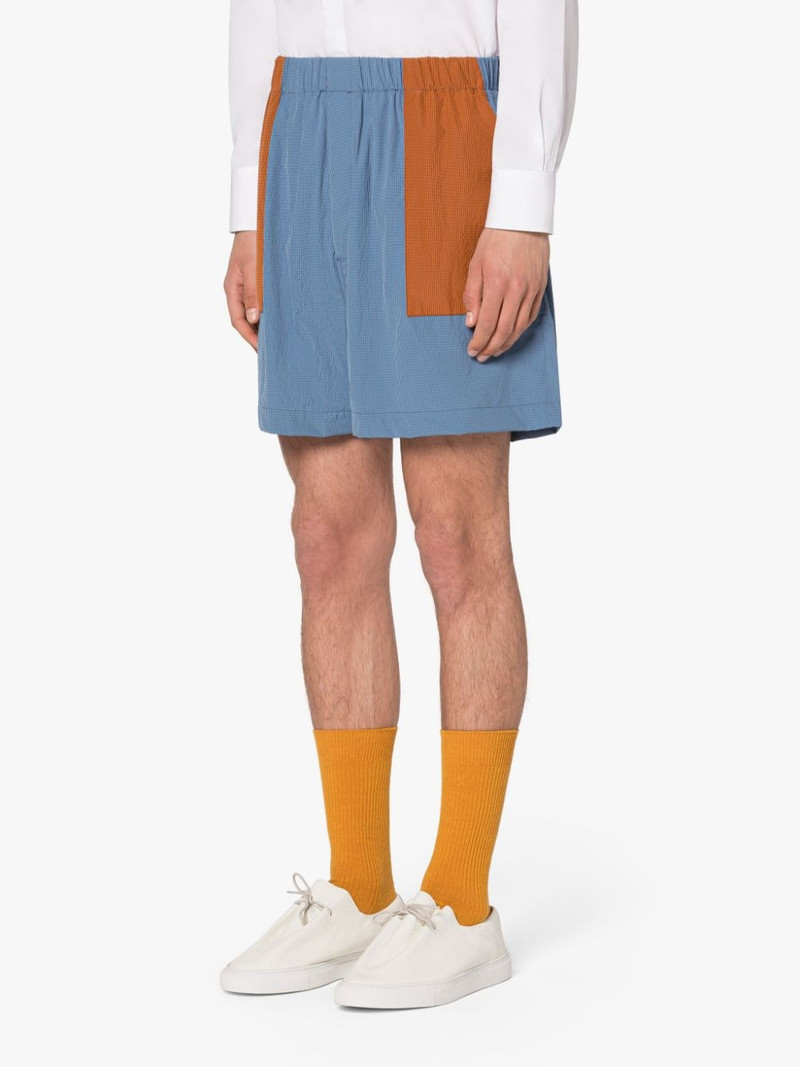 CAPTAIN NAVY SEERSUCKER SHORTS 3