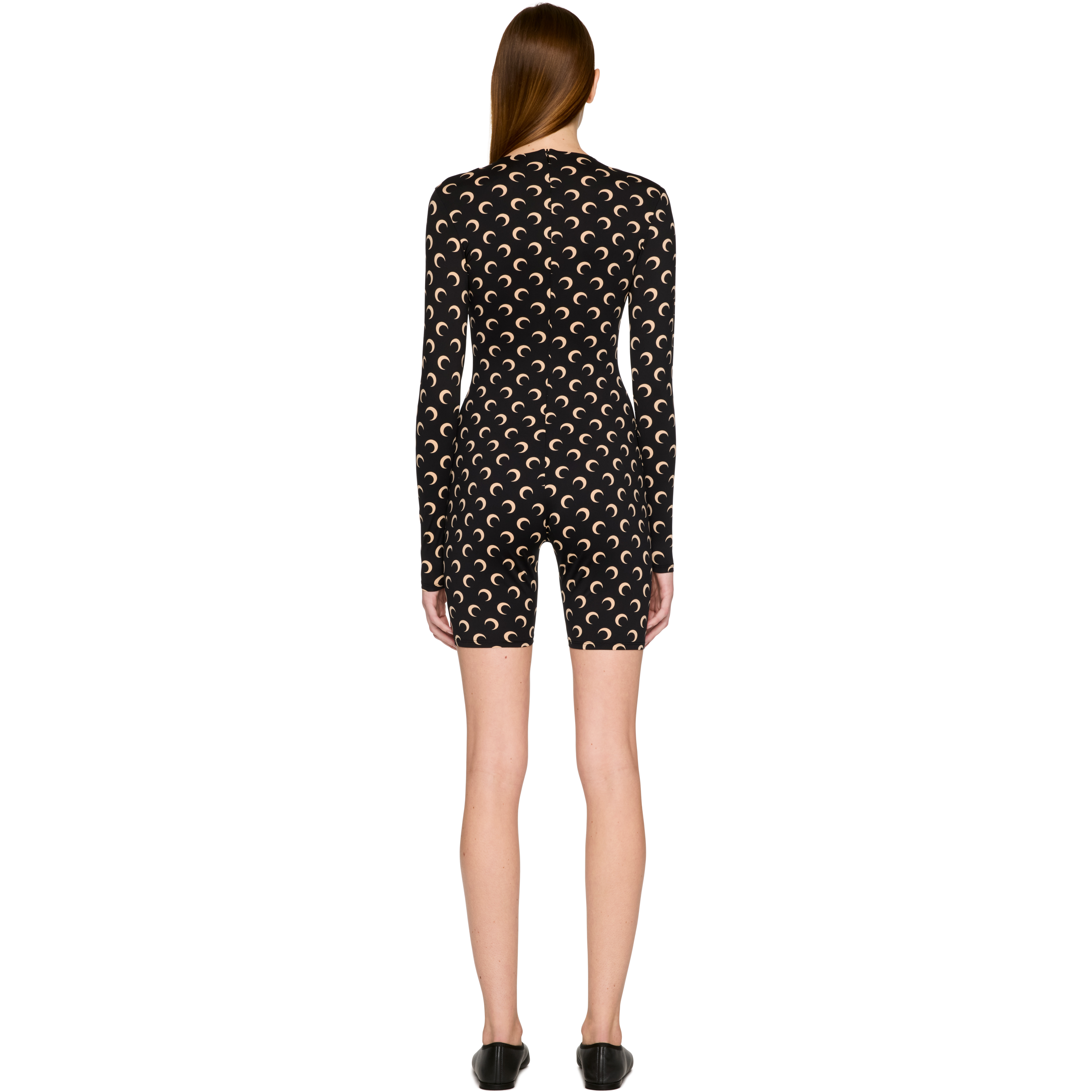 Recycled Moon Jersey Short Catsuit - 3
