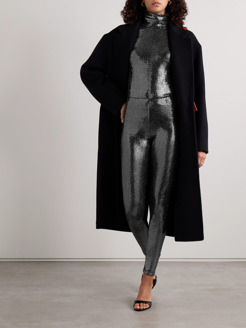 Isabel Marant Joyela Sequined Stretch-jersey Turtleneck Top outlook