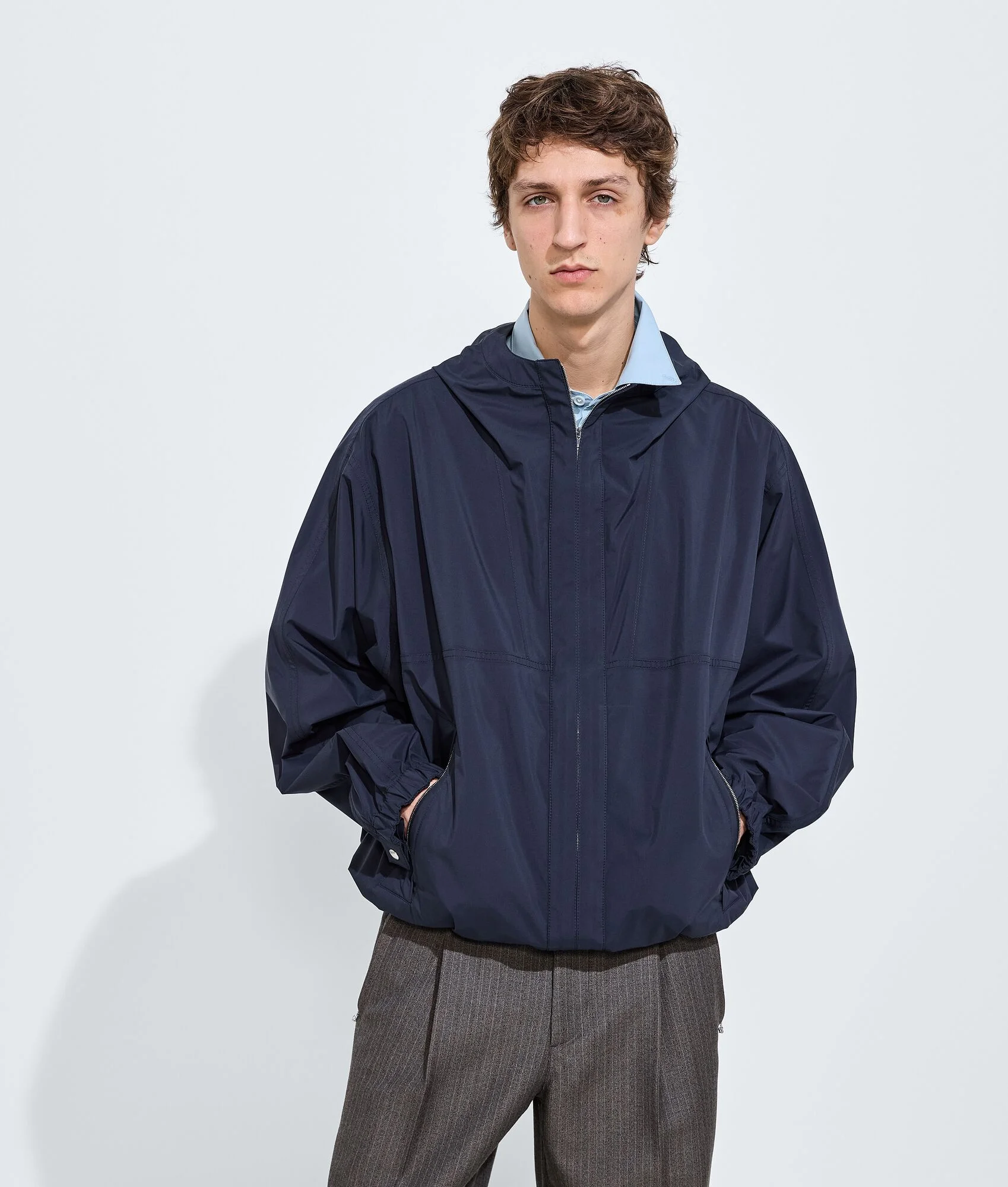 Technical Hooded Blouson - 1