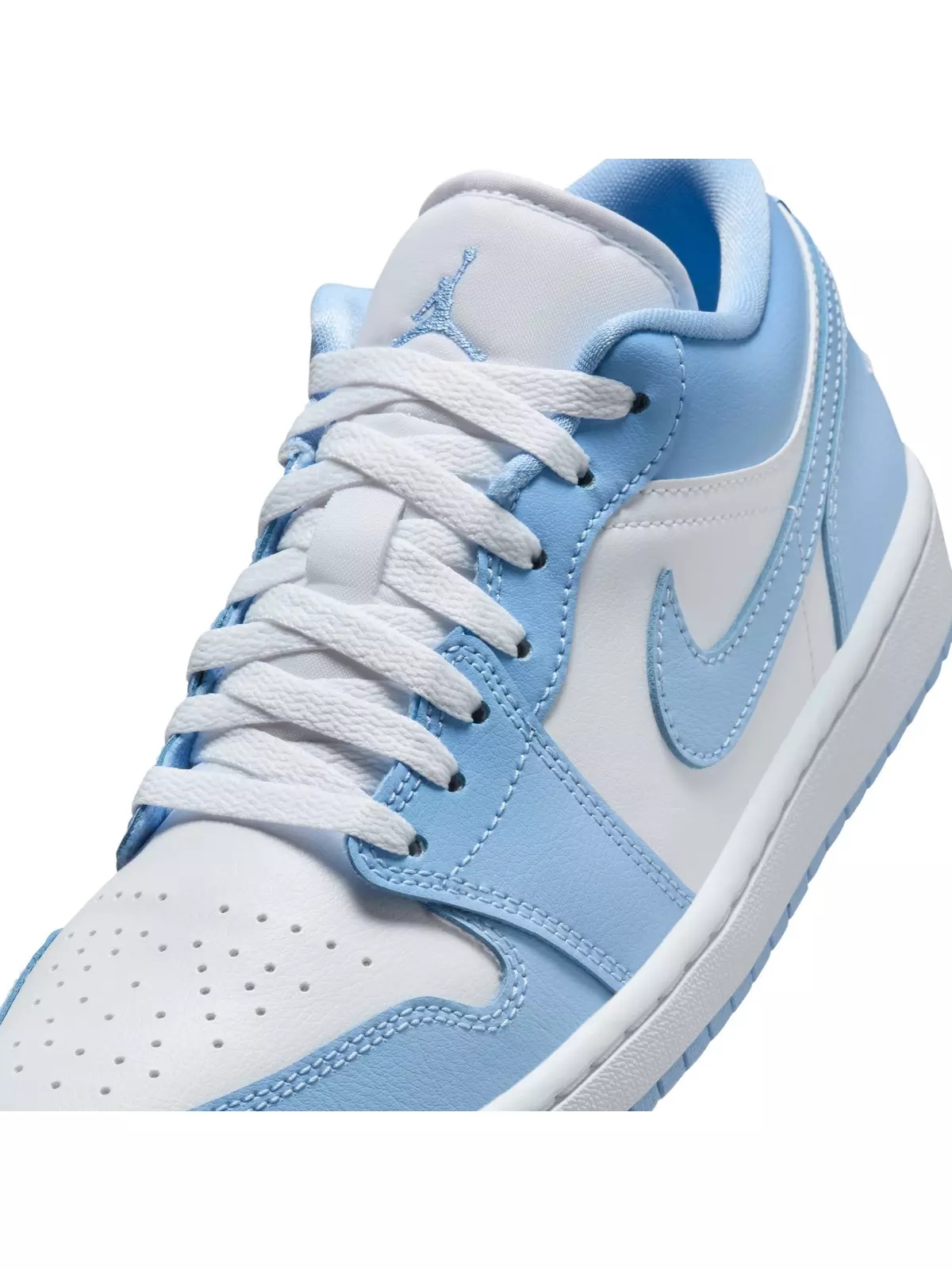 1 Low "White/Aluminum" Women's Shoe - 10