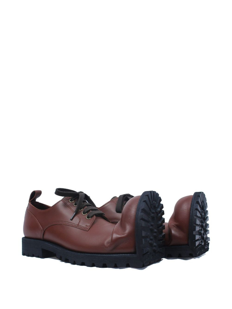 Comme des Garçons Homme Plus leather derby shoes outlook