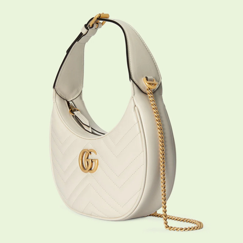 GUCCI GG Marmont half-moon-shaped mini bag outlook