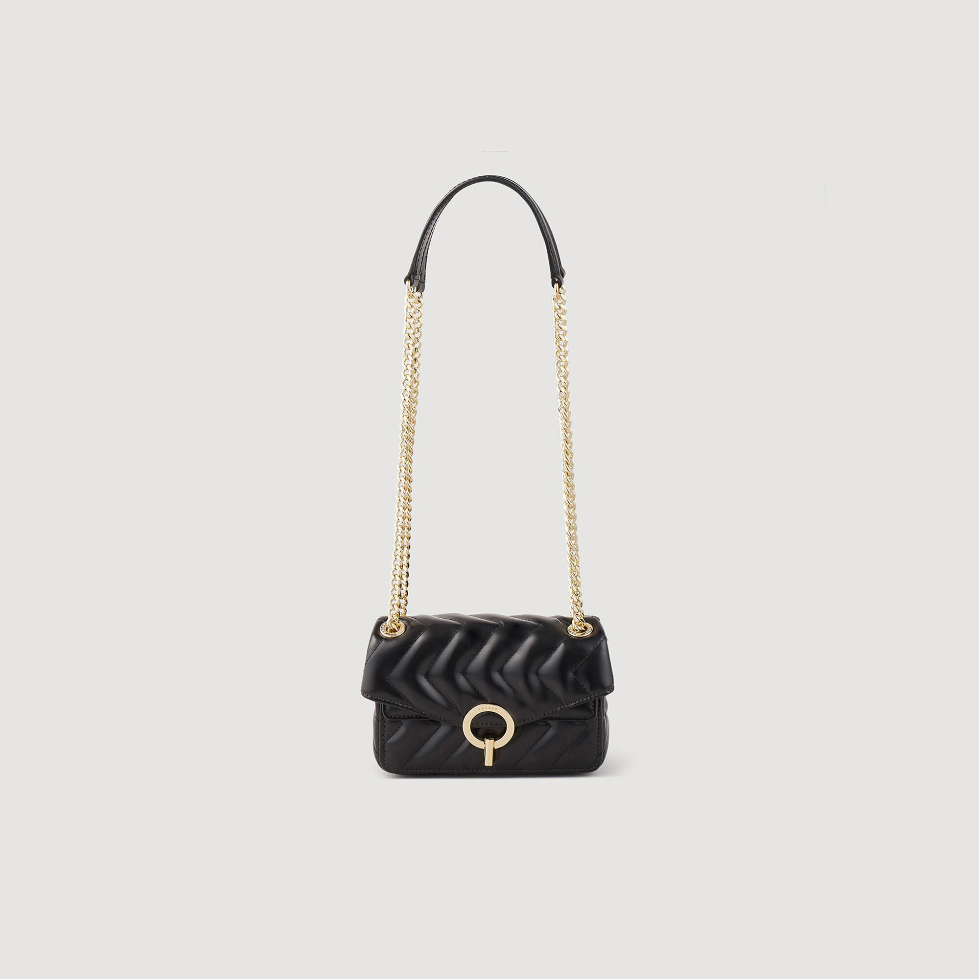 PLAIN LEATHER YZA MINI BAG - 9