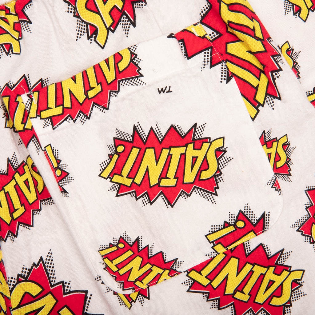 POW PAJAMA PANT - WHITE - 4