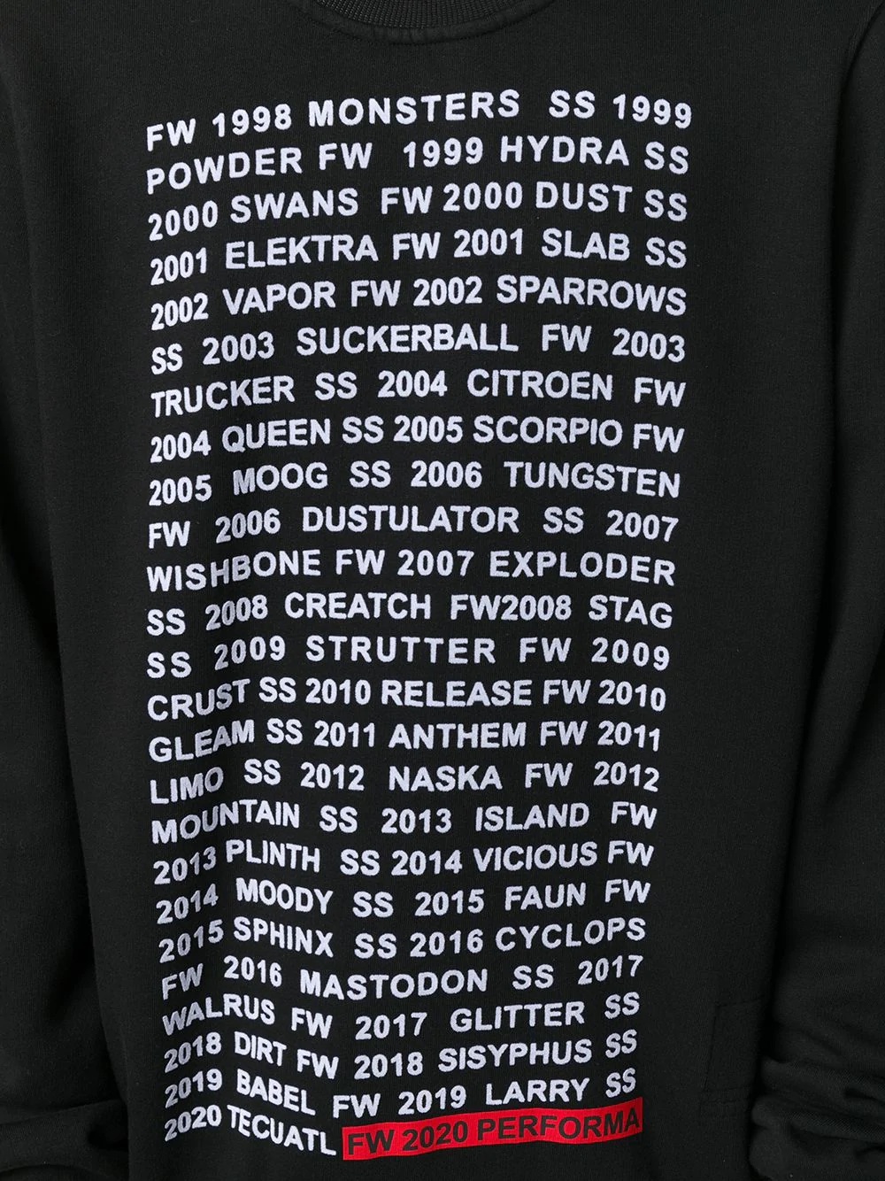 text-print cotton sweatshirt - 5