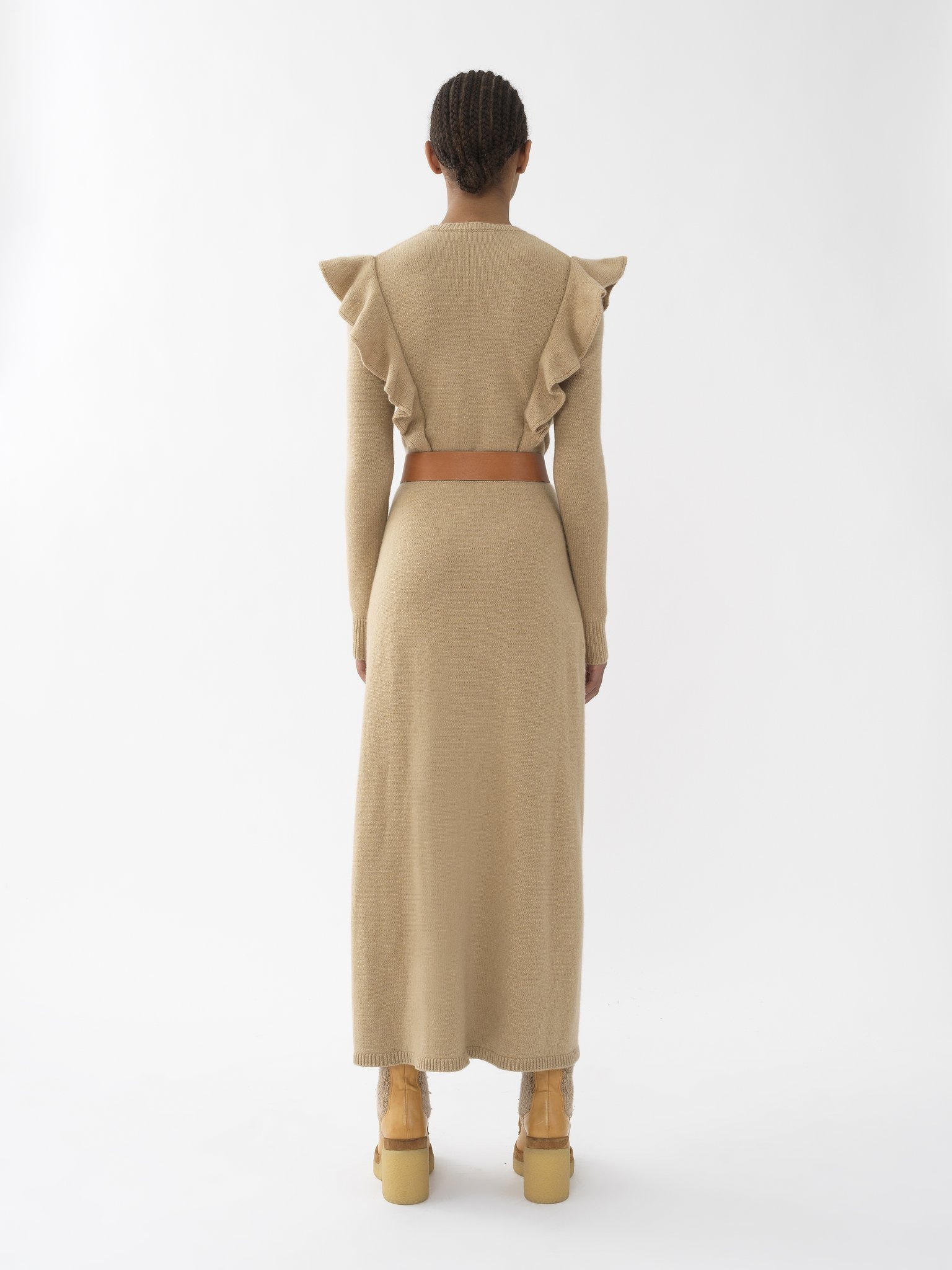 LONG KNIT DRESS - 5