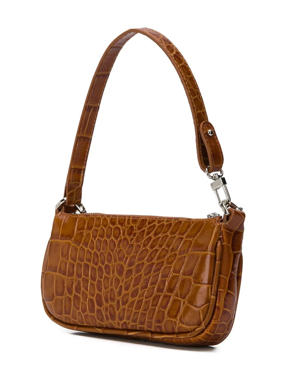 mini Rachel crocodile-effect shoulder bag - 3