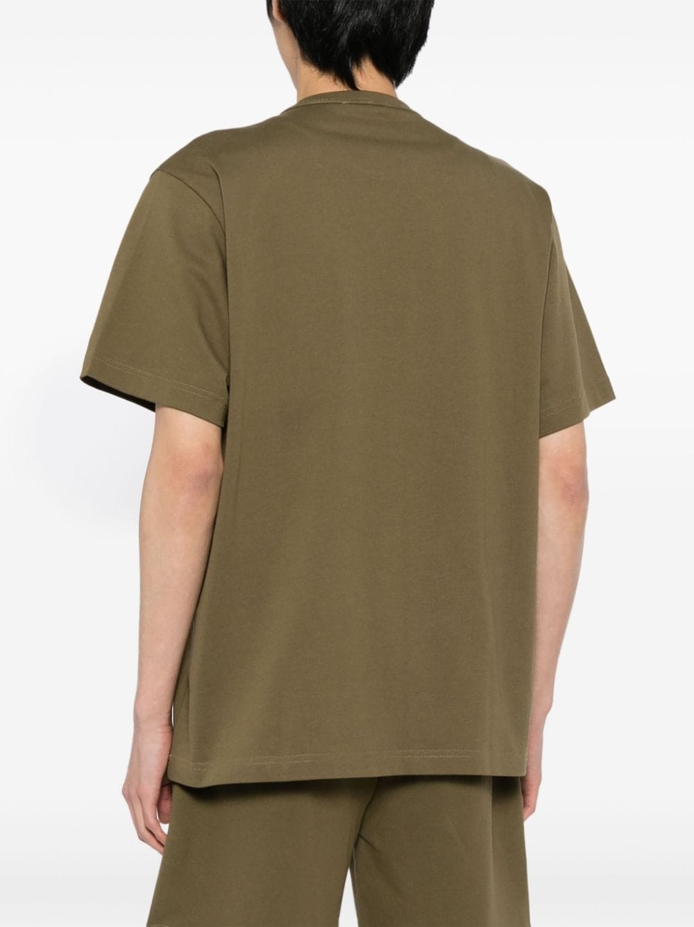 logo-print cotton T-shirt - 4