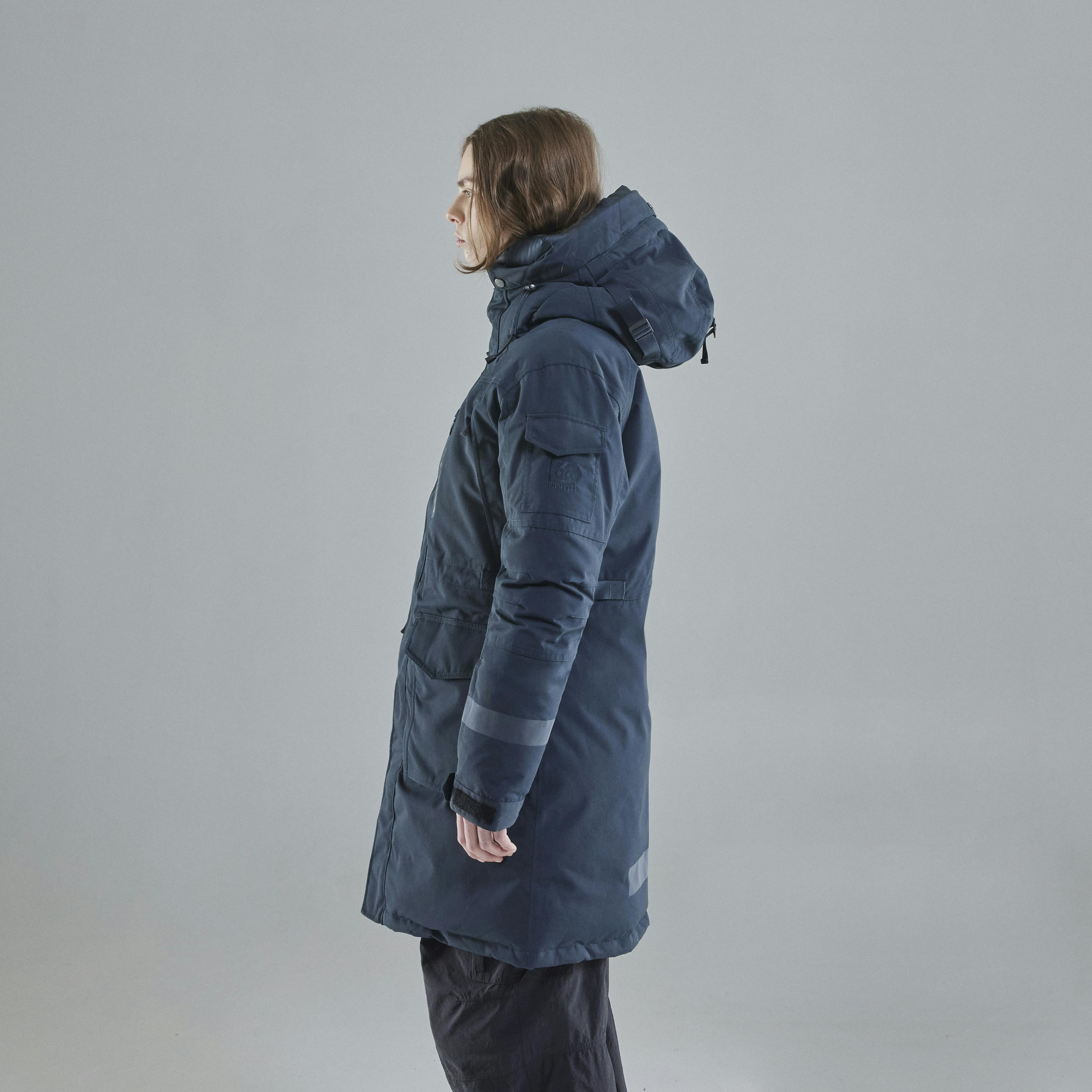 Jökla Arctic professional vegan parka with hood trim - 10