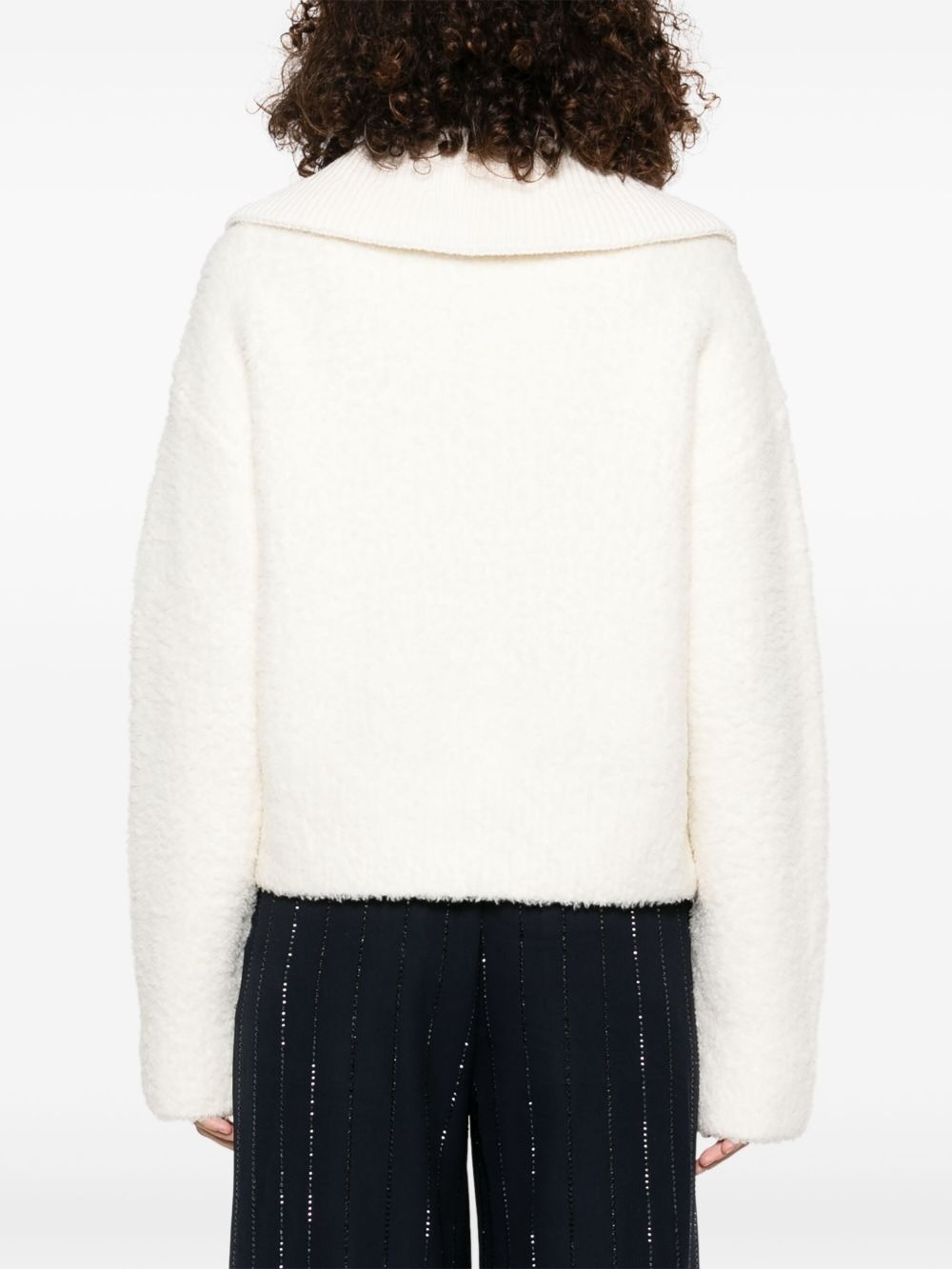thick-knit cardigan - 4