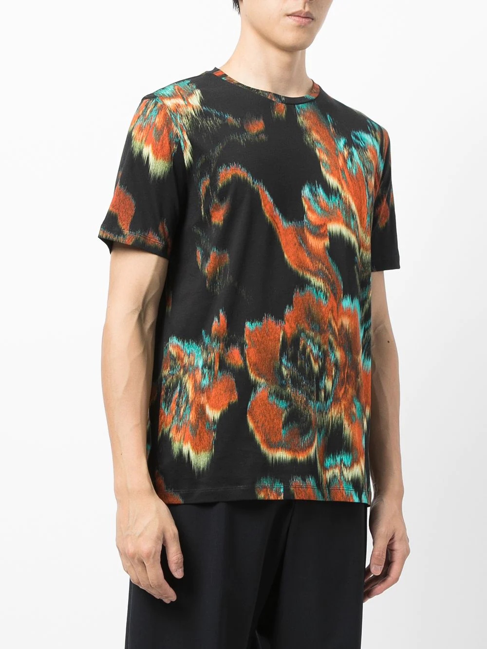 abstract-print cotton T-Shirt - 3