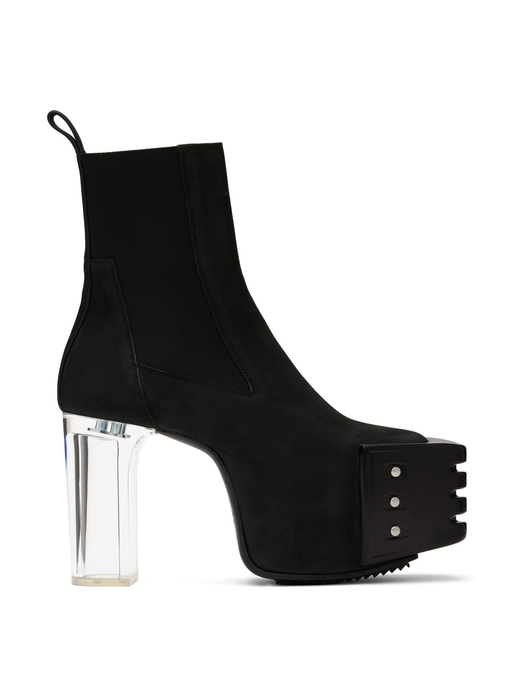Black Grill Chelsea Boots - 1