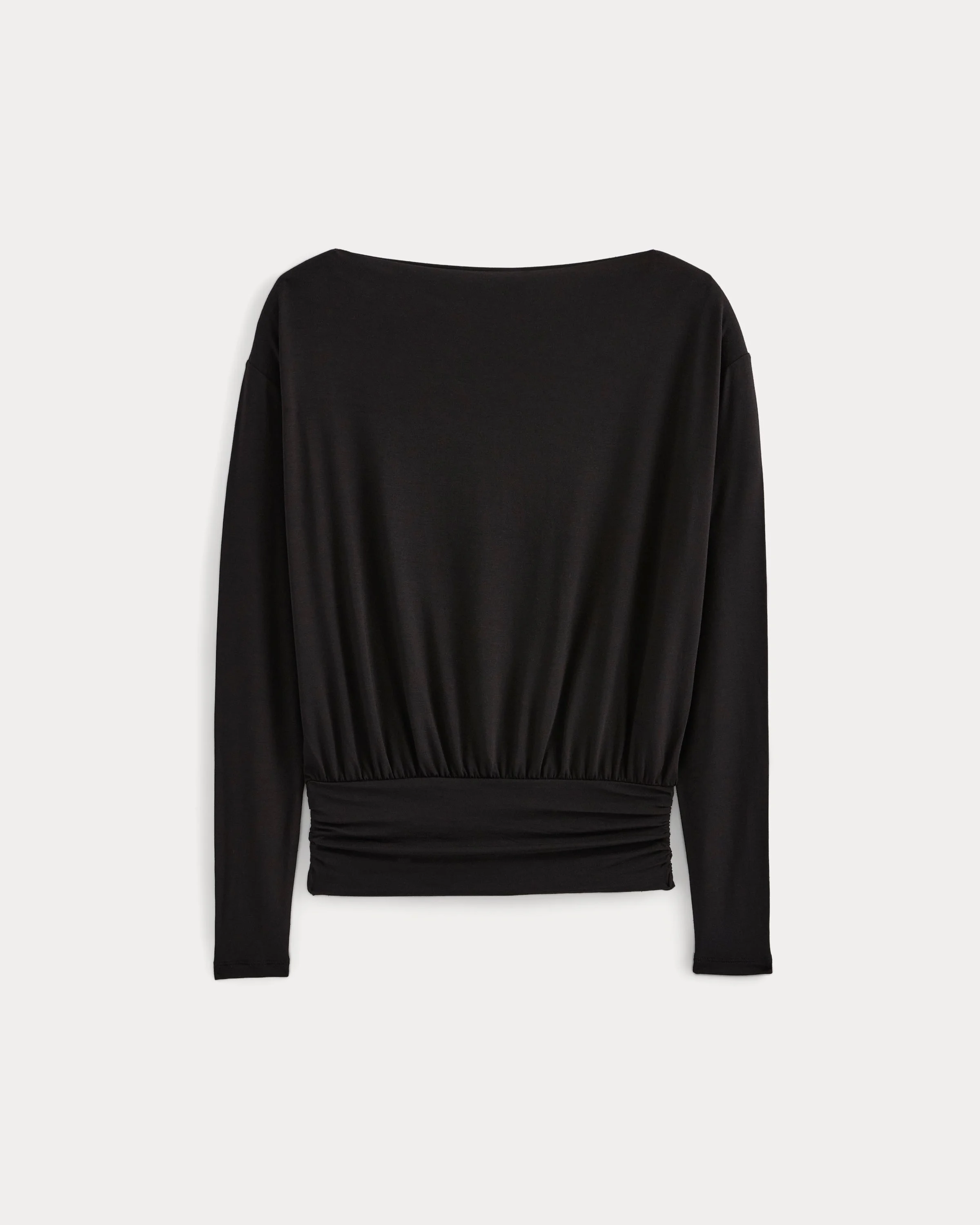 DRAPEY JERSEY SLOUCHY TOP - 1