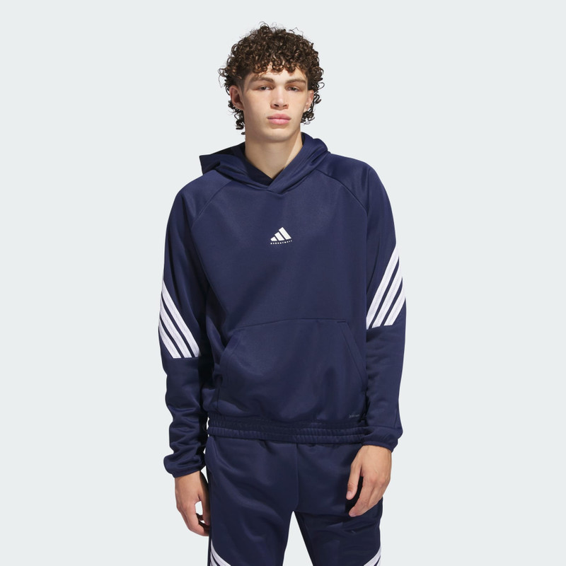 adidas Adidas Basketball Crazy Warm Fleece Hoodie outlook