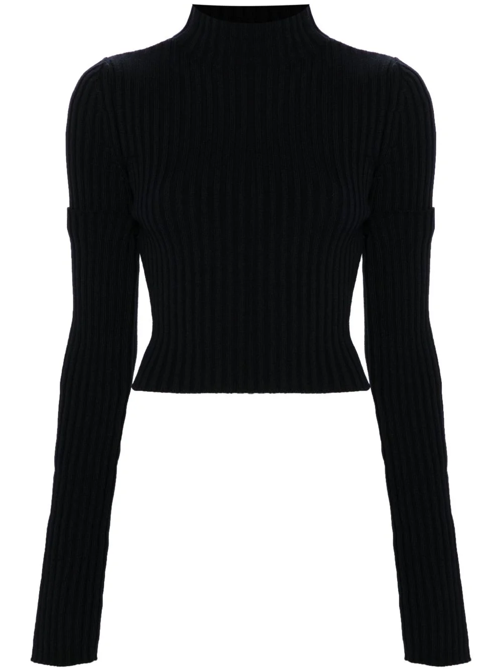 cut-up sleeves sweater - 1