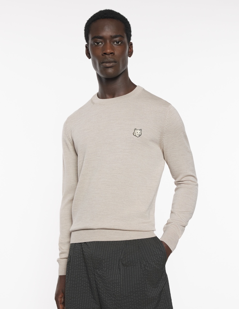 BOLD FOX HEAD PATCH REGULAR JUMPER - 3