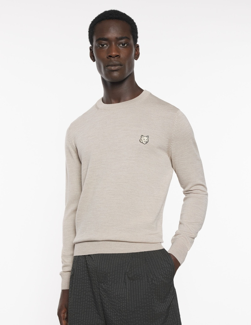 BOLD FOX HEAD PATCH REGULAR JUMPER 3