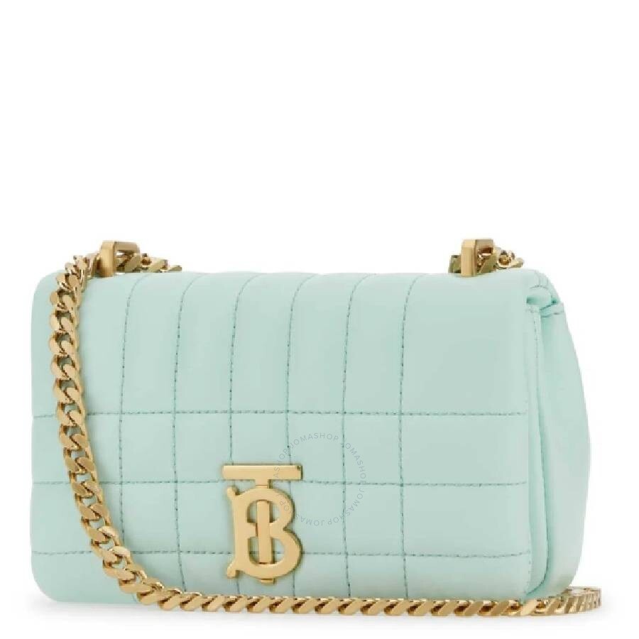 Burberry Ladies Quilted Logo Plaque Shoulder Bag - 3
