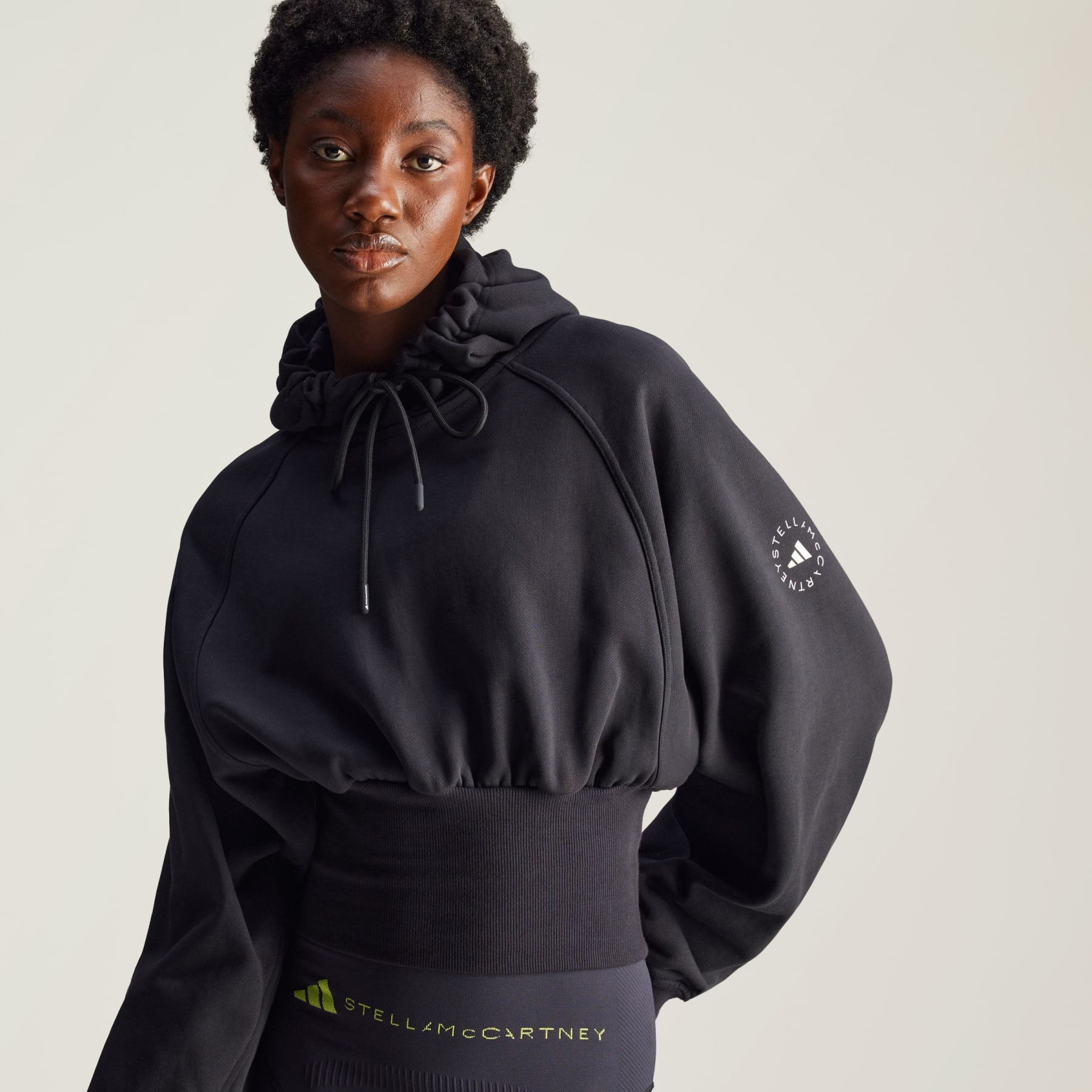 adidas by Stella McCartney Cropped Hoodie - 5