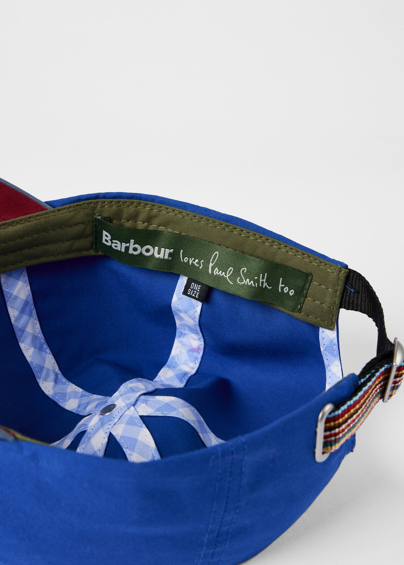 Paul Smith loves Barbour - Royal Blue Cap 4