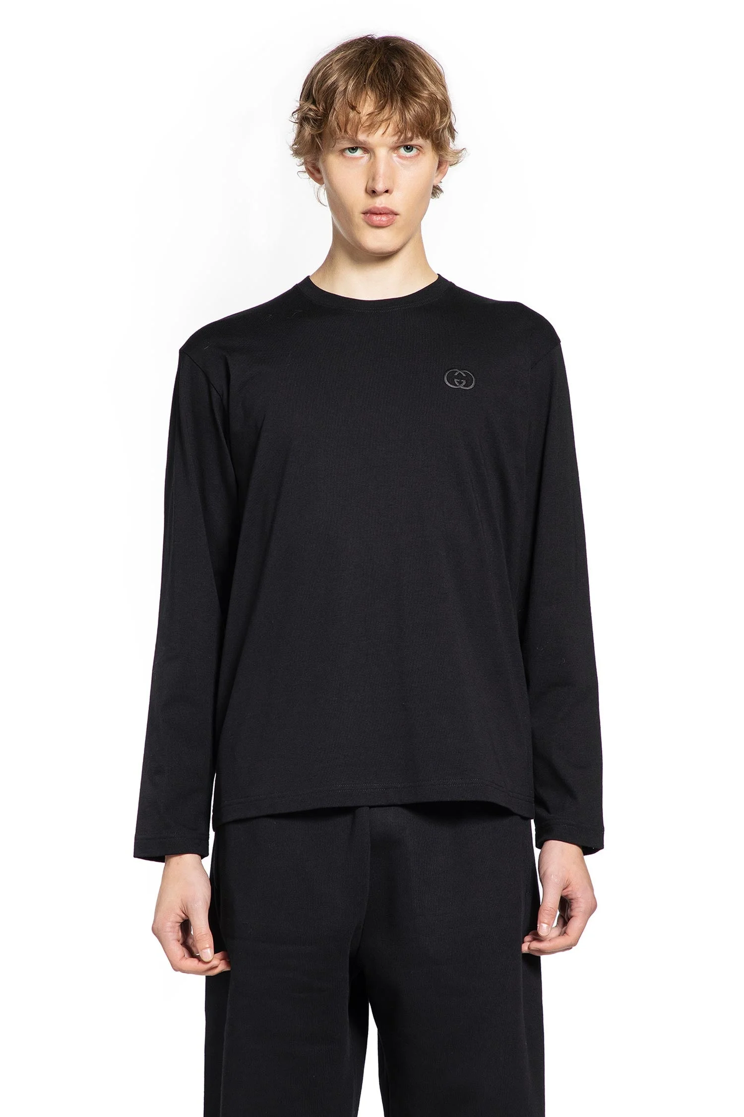 Logo-embroidered Cotton-jersey T-shirt - 1