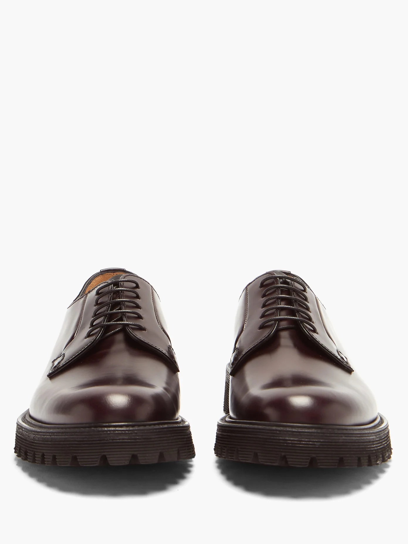 Shannon trek-sole leather derby shoes - 5