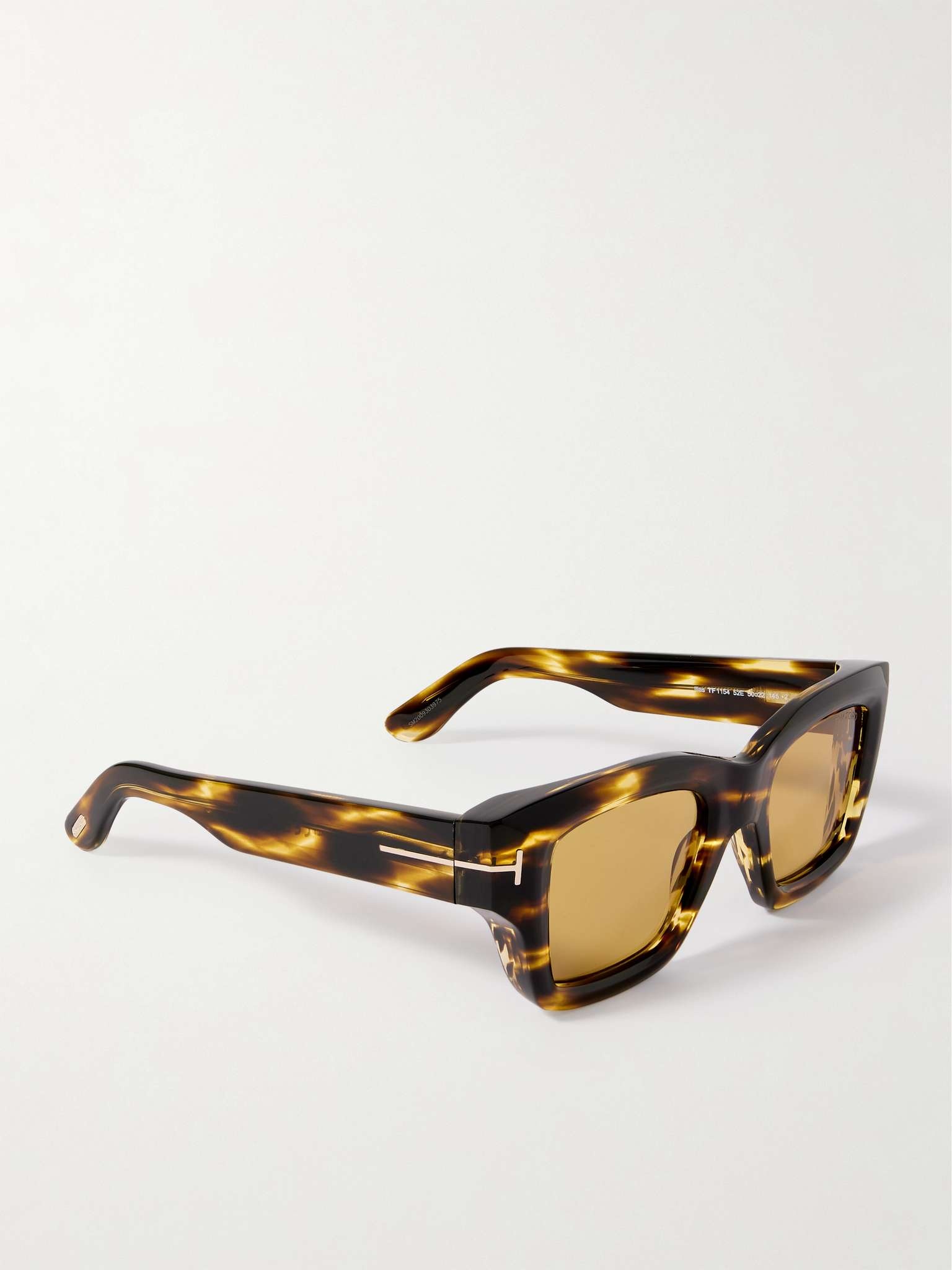 Ilias Square-Frame Tortoiseshell Acetate Sunglasses - 3