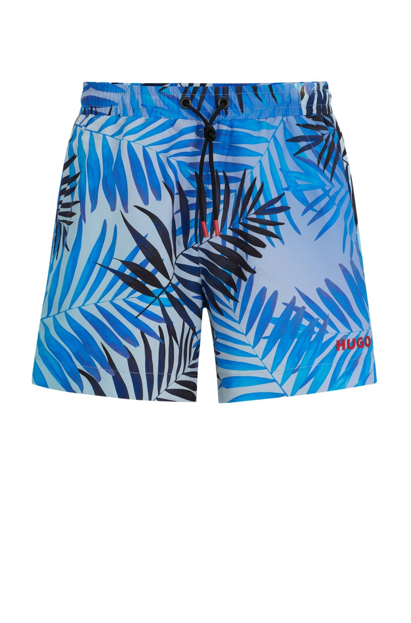 FULLY LINED SWIM SHORTS WITH SEASONAL PRINT 1