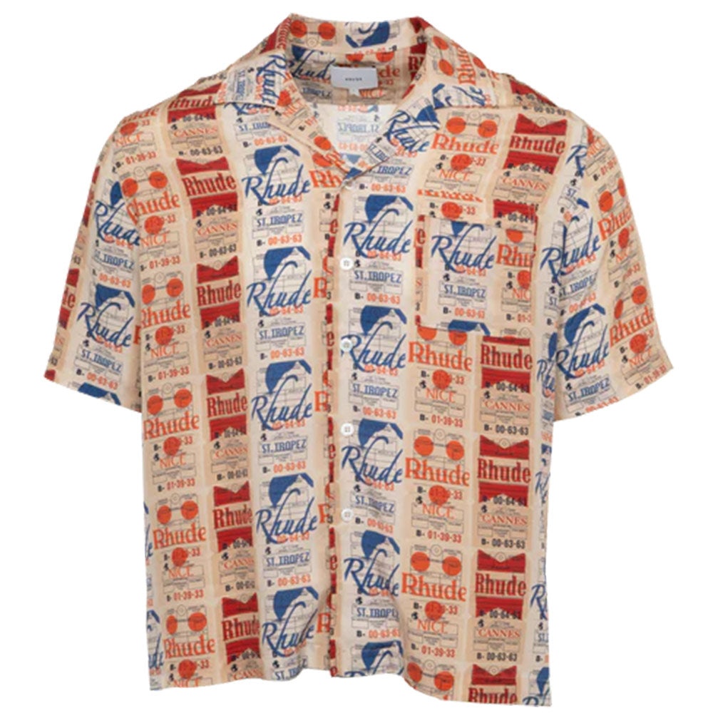 Voyage DE Rhude Silk Shirt 'Multi' - 2