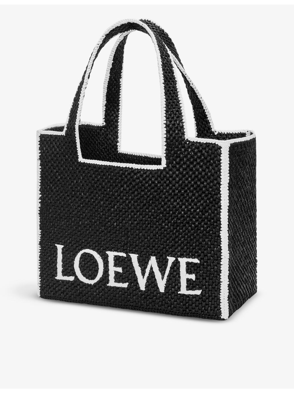 Loewe x Paula's Ibiza large raffia tote bag - 4
