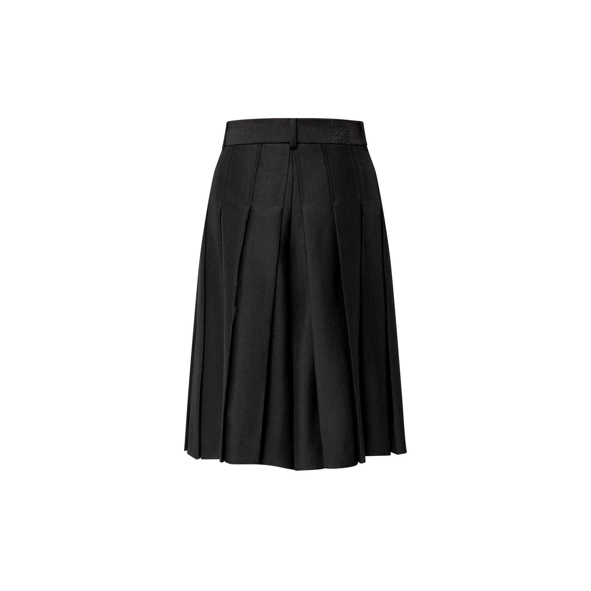 Tailored Pleated Wool Shorts - 3