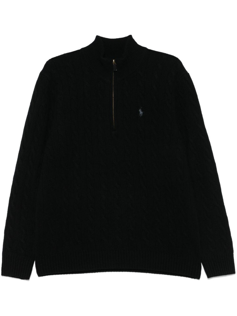 cable-knit sweater 1