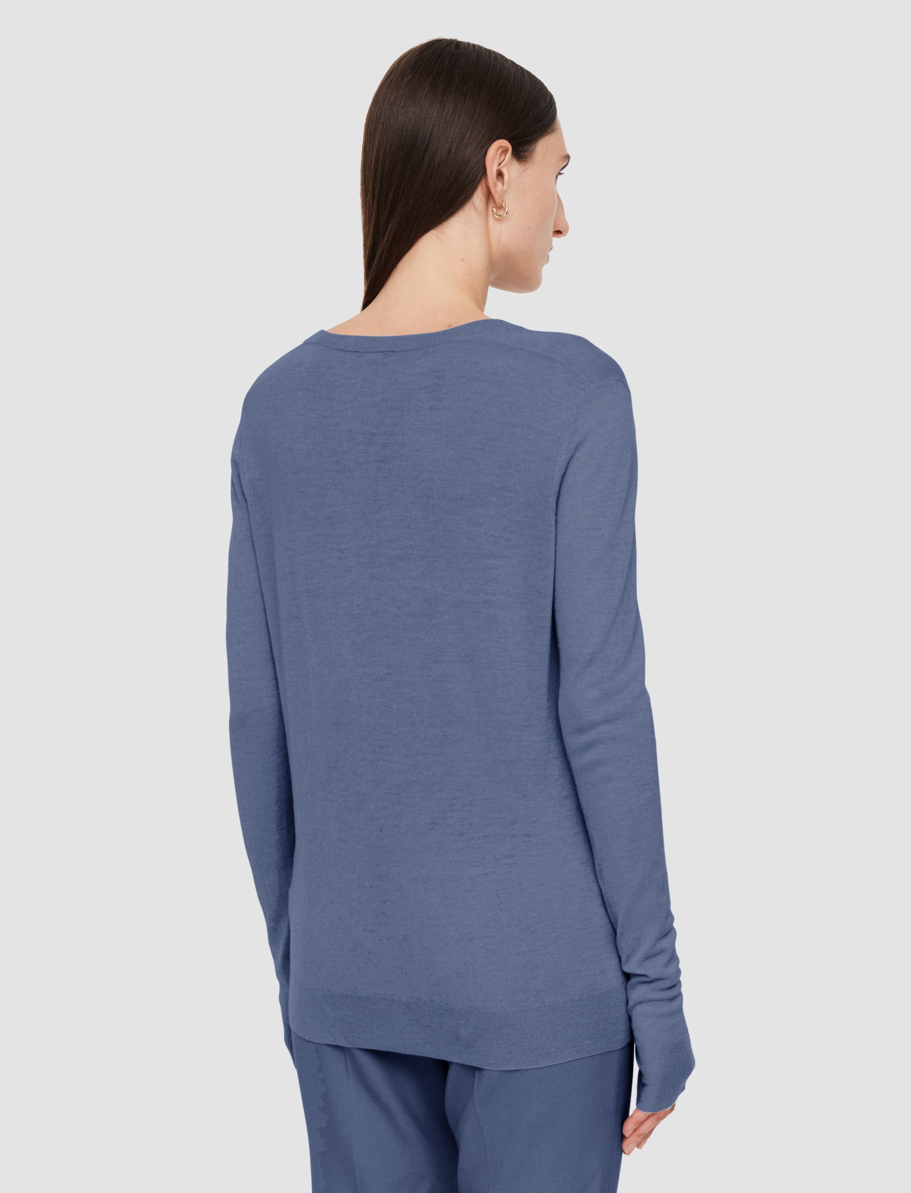 Cashair V Neck Jumper - 4