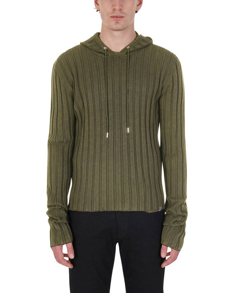 1017 ALYX 9SM RIBBED KNIT HOODIE outlook