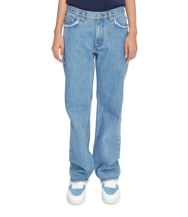 RELAXED RAW EDGE F JEANS 4