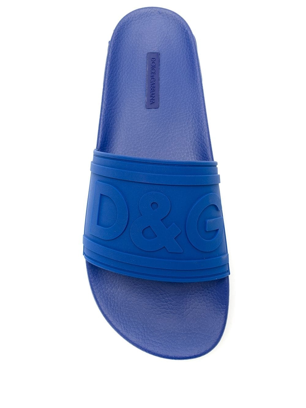 logo-embossed beachwear slides - 4