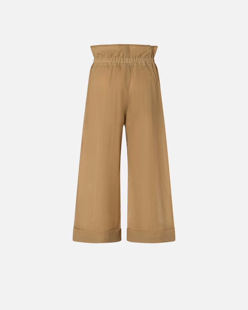 WIDE CULOTTE TROUSERS IN LIGHT FABRIC 6