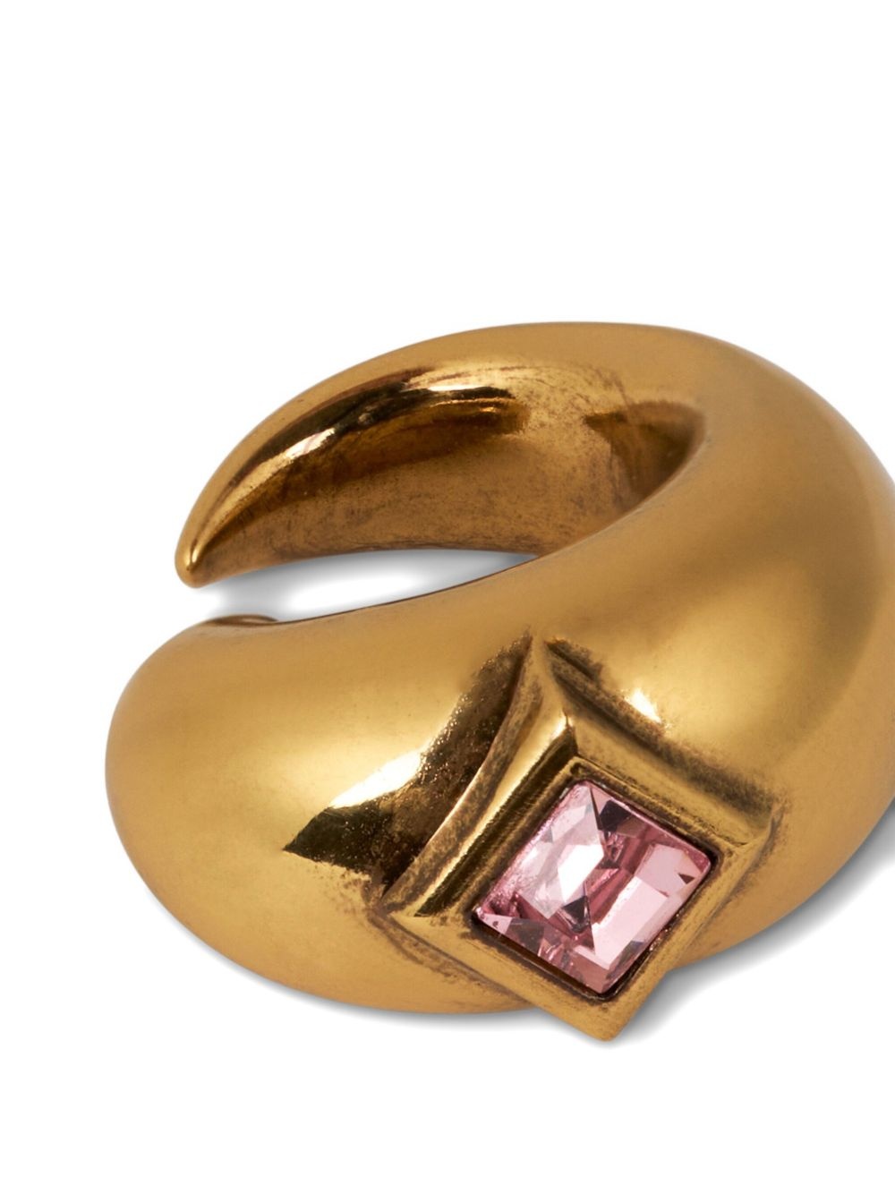 crystal-embellished cuff earring - 3