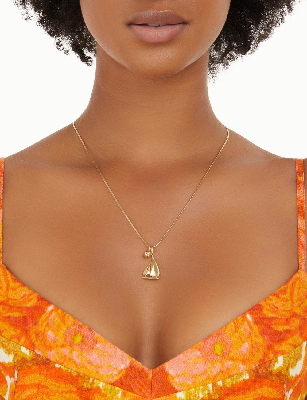 BOAT AND SUN NECKLACE - 2