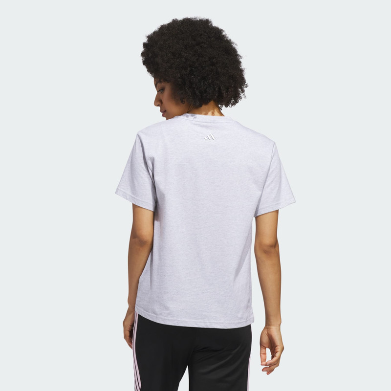 BOW ON LINEAR LOGO GRAPHIC T-SHIRT 3