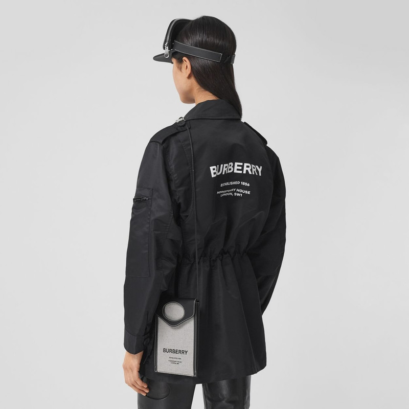 Two-tone Canvas and Leather Pocket Phone Case 14