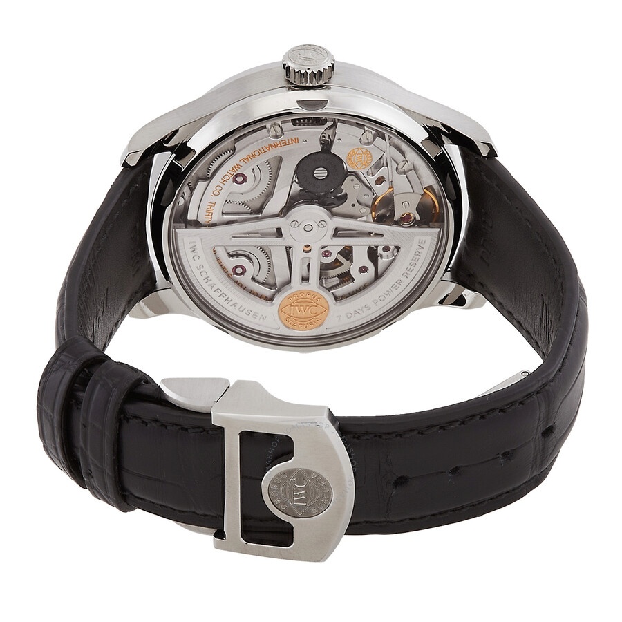 IWC Portugieser Automatic Burgundy Dial Men's Watch IW500714 - 3