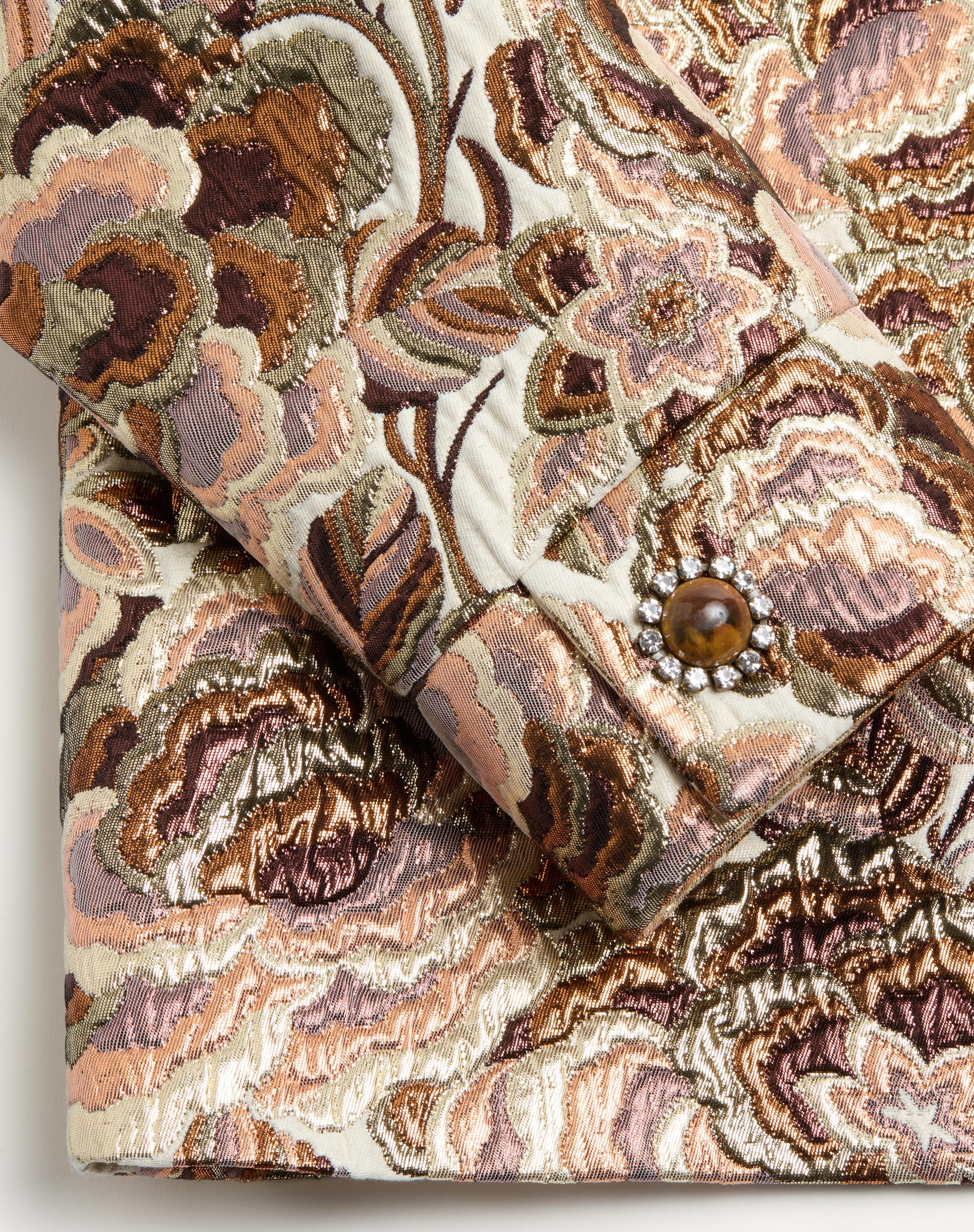 APRES L'HIVER MATELASSE' ROSE LUREX JACKET - 9