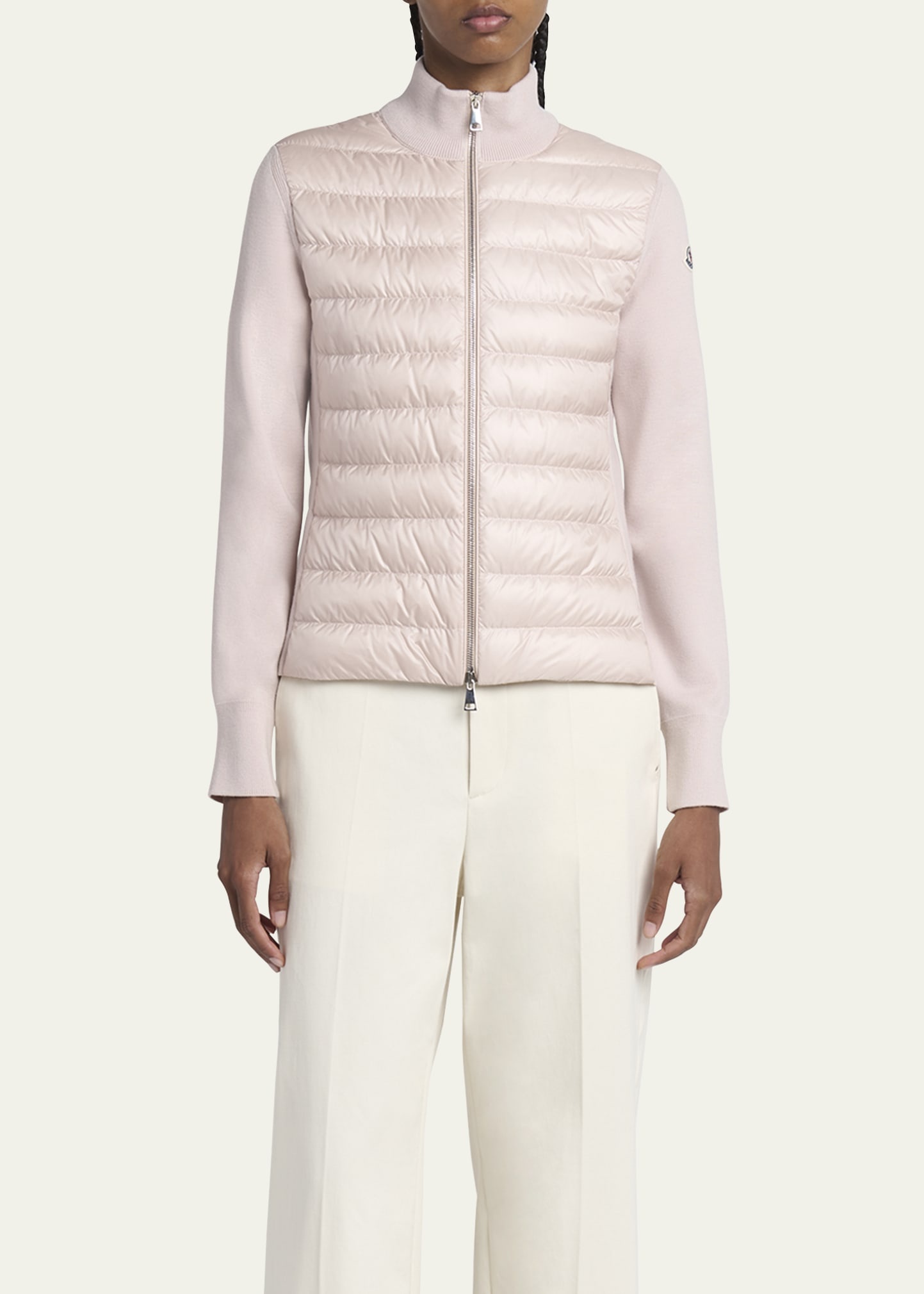Padded Wool Cardigan - 4