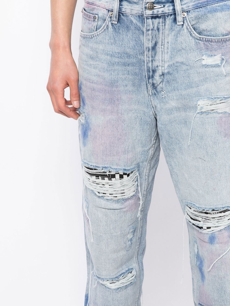 light-wash straight jeans 5