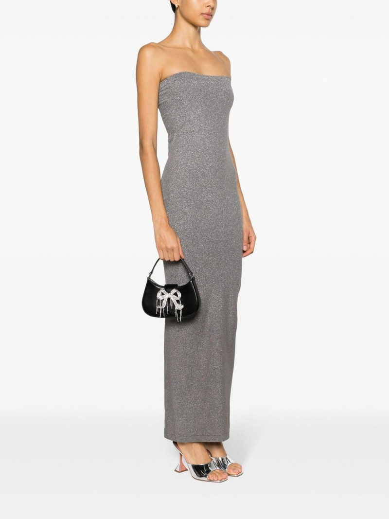 self-portrait bow-embellished shoulder bag outlook