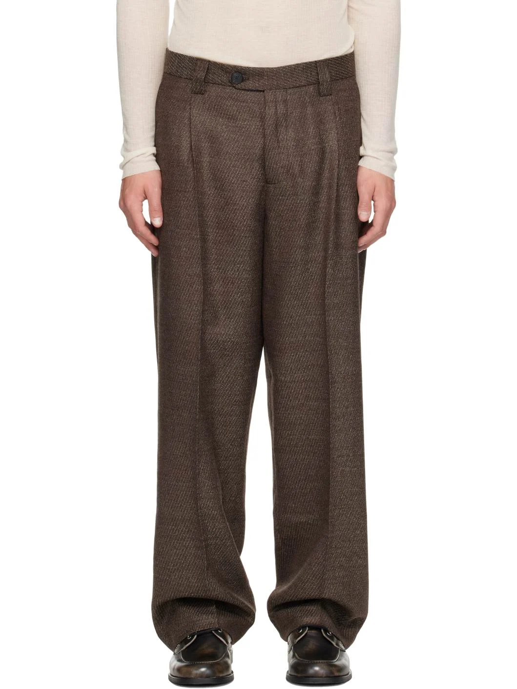 Brown Service Trousers - 1
