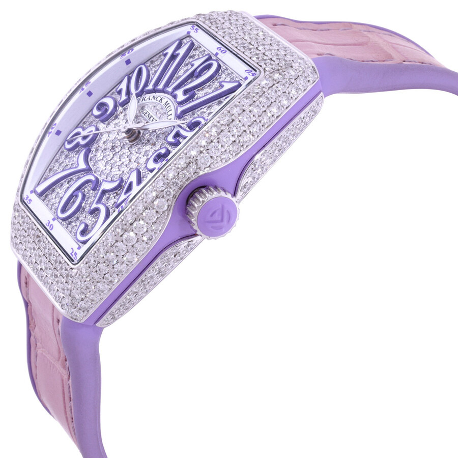 Franck Muller Lady Vanguard Automatic Diamond Ladies Watch V 32 SC AT FO D CD OG VL WG - 2