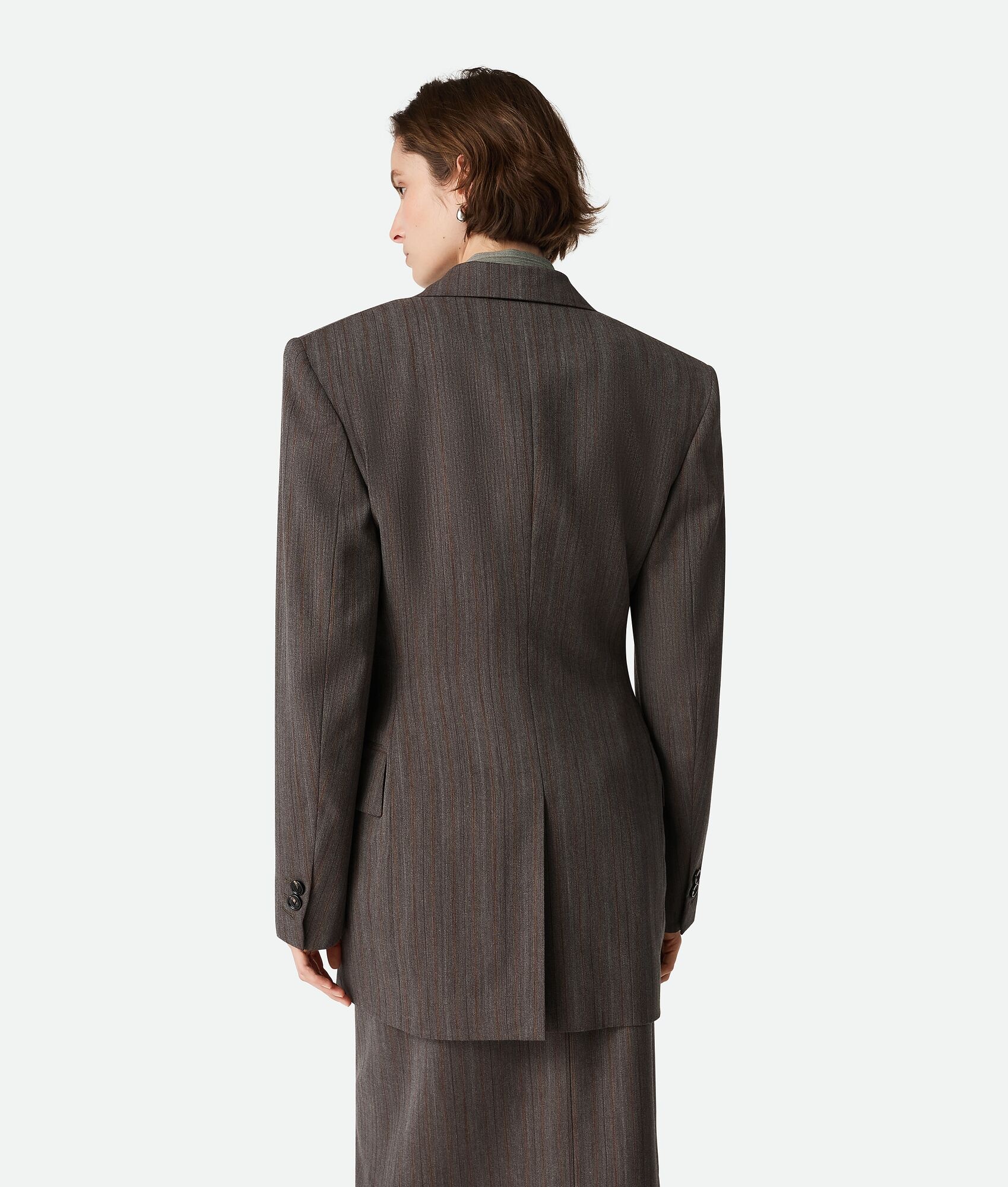 Wool Subtle Stripe Jacket - 3